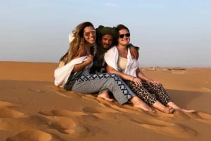 Från Marrakech: Privat 3-dagars lyxig Merzouga-ökentur