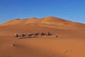 Från Marrakech: Privat 3-dagars lyxig Merzouga-ökentur