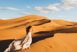 Da Marrakech: tour privato di lusso di 3 giorni nel deserto di Merzouga