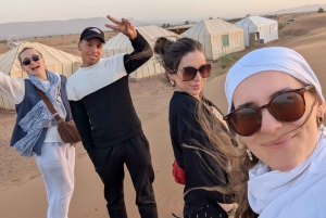 Fra Marrakech: Privat 3-dagers Sahara-tur til Erg Chigaga