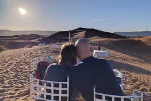 Vanuit Marrakech: Privé 3-daagse Sahara-trip naar Erg Chigaga