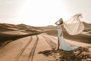 Vanuit Marrakech: Privé 3-daagse Sahara-trip naar Erg Chigaga