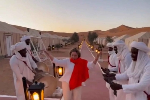 Из Марракеша: частный 4-дневный тур в волшебную пустыню Мерзуга