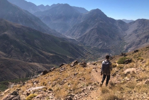 Au départ de Marrakech : Journée de randonnée et de trekking au sommet de l'Aourirt N'ouassif