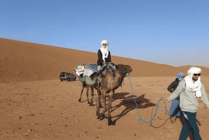 Från Marrakech: Privat 3-dagars lyxig Merzouga-ökentur