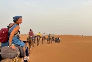 Von Marrakech aus: Private Tour 2-Tage zur magischen Wüste Merzouga