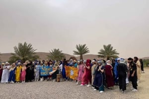 Von Marrakech aus: Private Tour 2-Tage zur magischen Wüste Merzouga