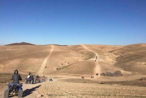 From Marrakech: Quad Bike and Dinner Show in Agafay Desert
