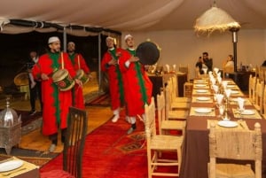 Marrakesh: Agafay Desert Sunset, Camel Ride, Dinner and Show