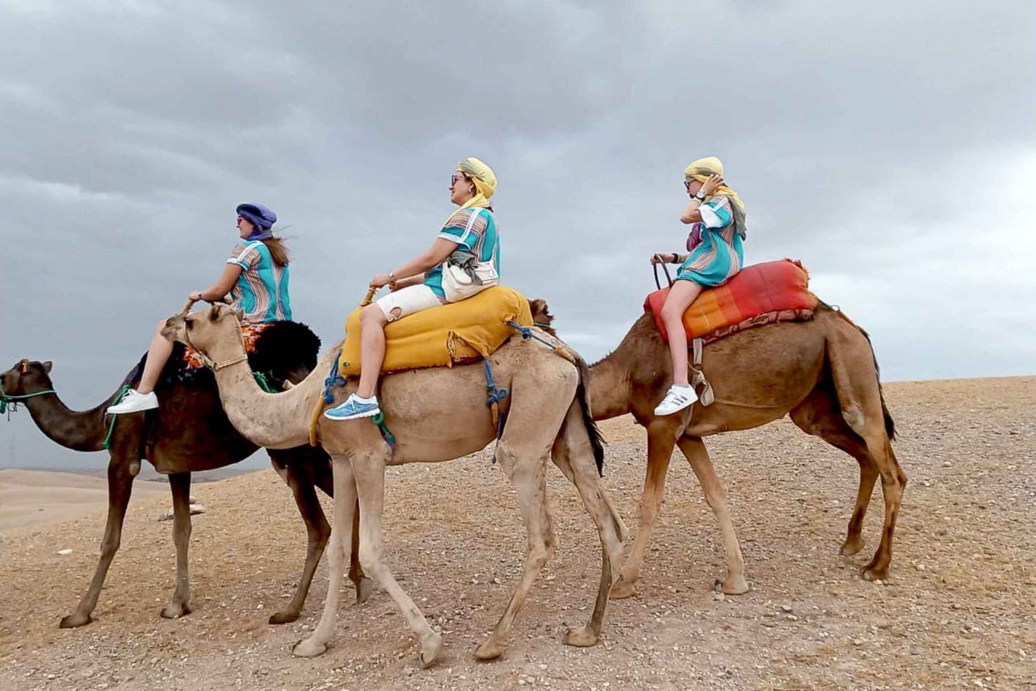 From Marrakech: Sunset Camel Ride in the Agafay Desert