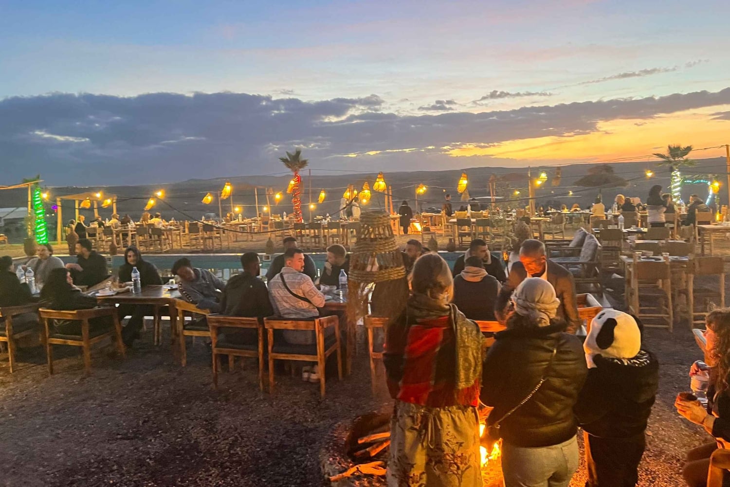 Von Marrakech aus: Sunset Desert Tour mit Kamelritt und Abendessen