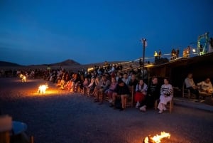 Von Marrakech aus: Sunset Desert Tour mit Kamelritt und Abendessen