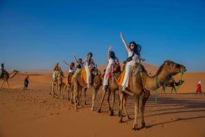 Marrakech to Fes: Quad, Dinner, Camel, 3-Day Desert Tour