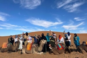 Desde Marrakech: Excursión de 3 días a Fez por el desierto de Merzouga