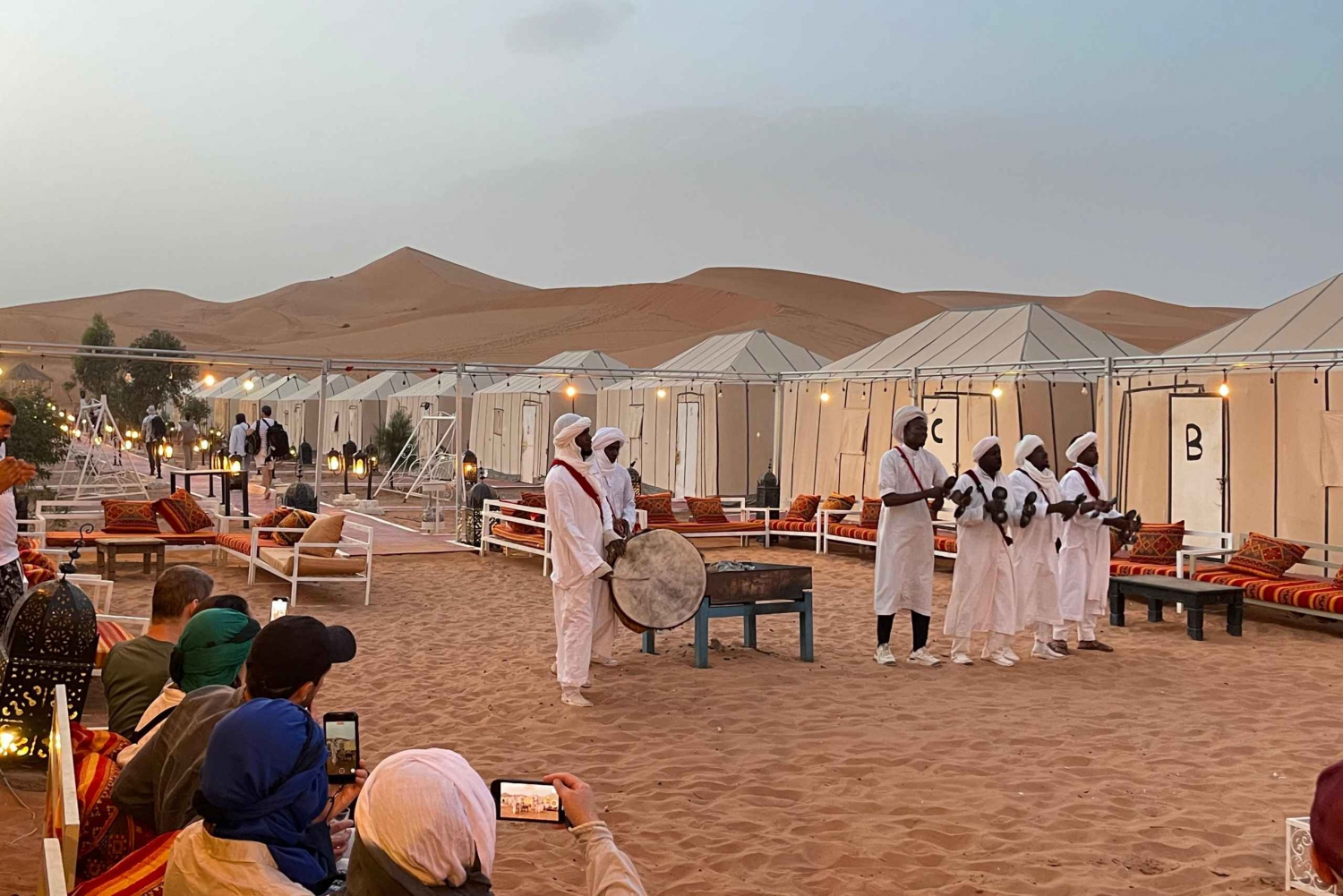 De Marrakech: Tour de 3 dias no deserto de Merzouga com alimentação