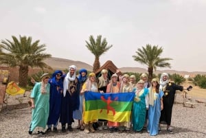 Z Marrakeszu: Niezapomniana 3-dniowa wycieczka na pustynię do Fes