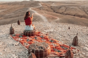 Agafay Desert Sunset Dinner & Berber Campfire (vegansk mulighed)