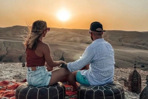 Agafay Desert Sunset Dinner & Berber Campfire (vegansk mulighed)