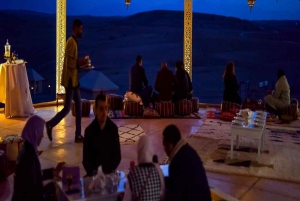 From Marrakesh: Camel Ride Agafay Desert Sunset and Dinner
