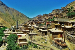 マラケシュから：アトラス山脈とアガファイ砂漠への日帰り旅行