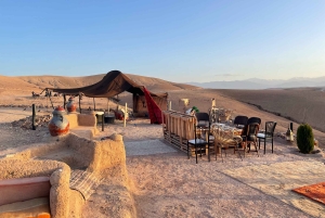 マラケシュから：アトラス山脈とアガファイ砂漠への日帰り旅行