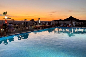 Från Marrakesh: Solnedgångsmiddag i Agafay på Berber Camp