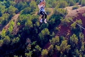 From Marrakesh: Zip-Line & Hike in the Atlas Mountains