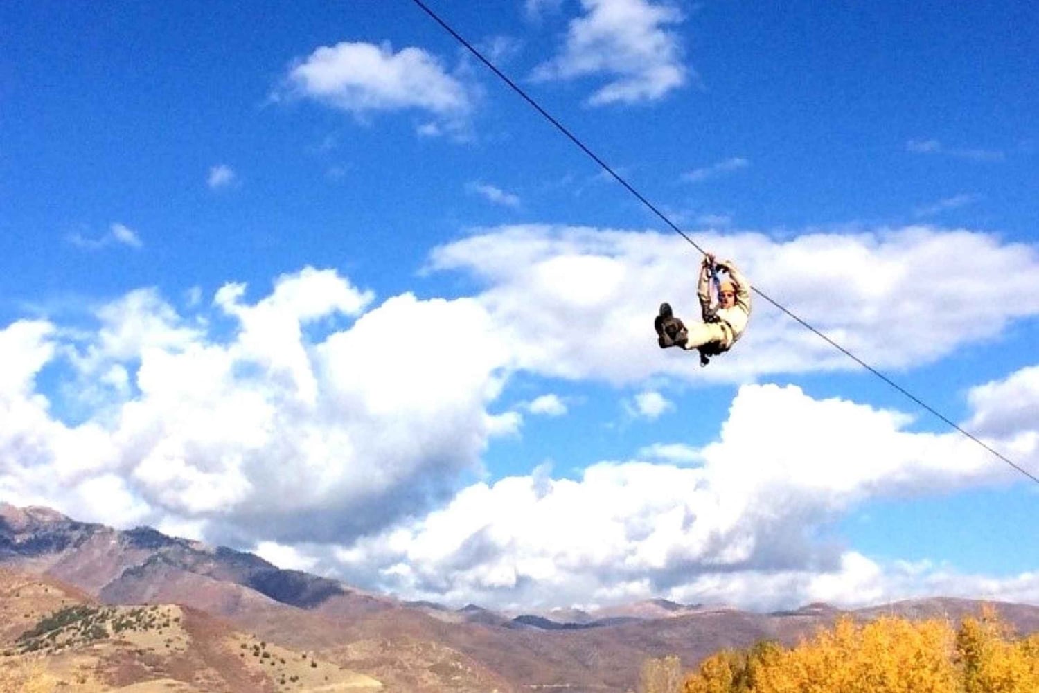 Från Marrakesh: Zip-line i Atlasbergen och vandring