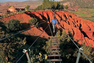 Fra Marrakesh: Zip-line i Atlasbjergene og vandretur