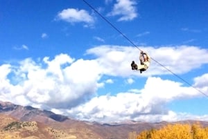Från Marrakesh: Zip-line i Atlasbergen och vandring