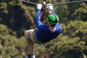 Från Marrakesh: Zip-line i Atlasbergen och vandring