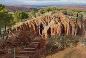 Från Marrakesh: Zip-line i Atlasbergen och vandring