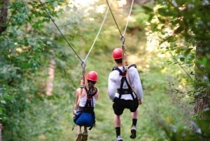 Från Marrakesh: Zip-line i Atlasbergen och vandring