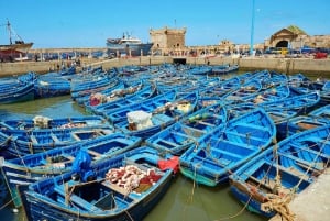 From Taghazout or Agadir: Marrakech and Essaouira 2-Day Trip