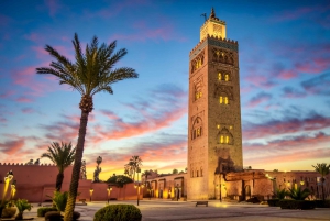Von Taghazout oder Agadir aus: Geführter Tagesausflug nach Marrakech