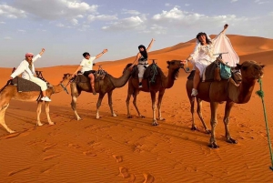 Fra Tanger: 4 dages ørkentur via chefchaoun og fes