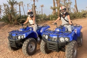 Marrakech: Quadriciclo no deserto de Agafay, passeio de camelo e piscina com almoço