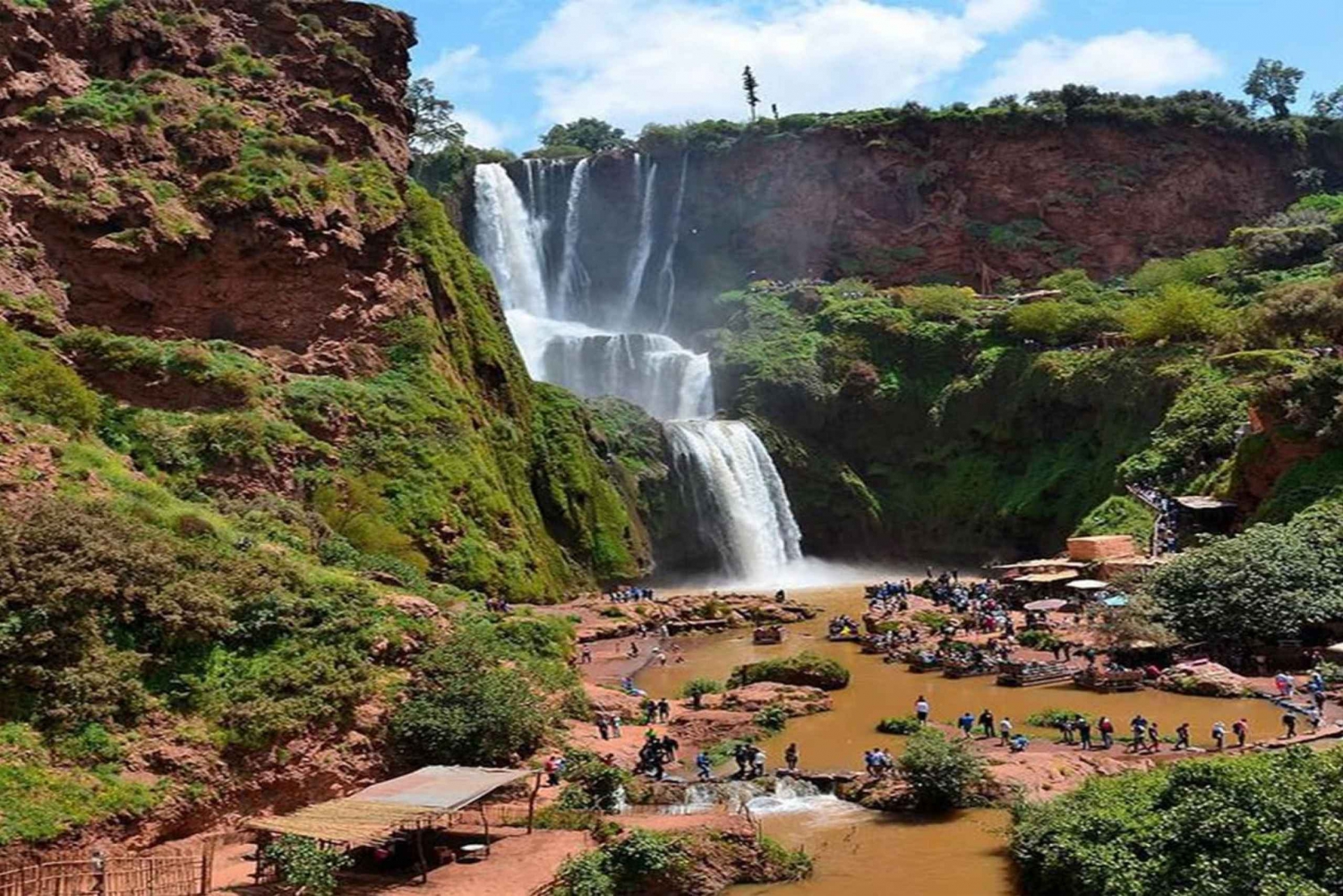 Full day Ouzoud waterfalls Day tour & Guided Walk