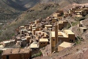 Escursione di un giorno alle quattro valli con giro in cammello e trekking