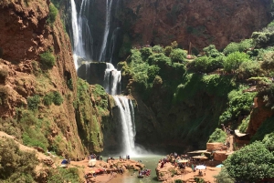 From Marrakech: Day trip to Ouzoud waterfalls and boat tour.