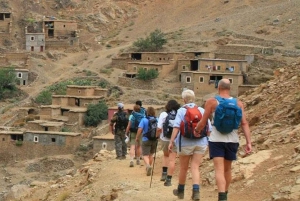 Excursion d'une journée aux cascades d'Ouzoud avec guide et sortie en bateau