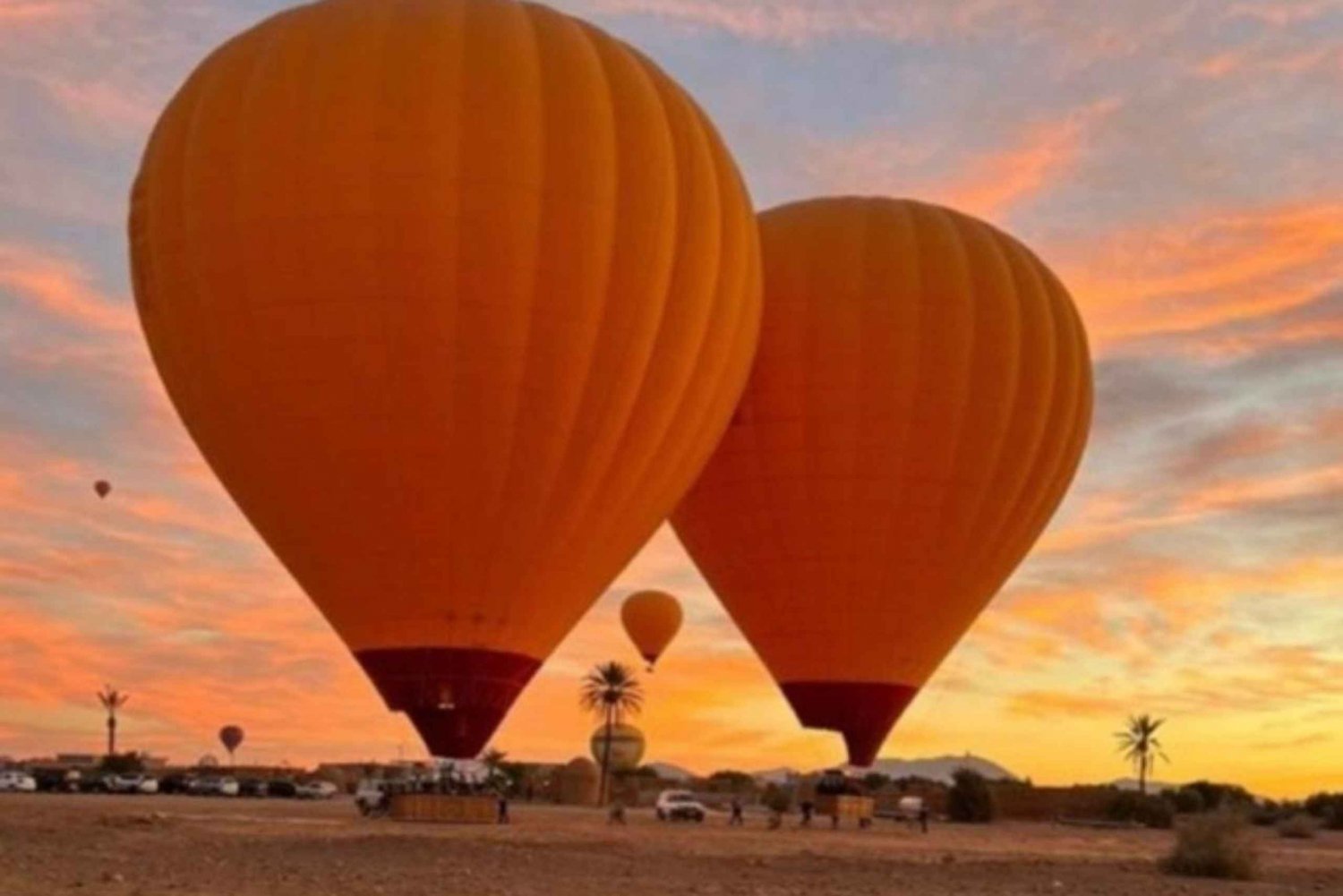 Marrakech: Luftballonflyvning med berber-morgenmad