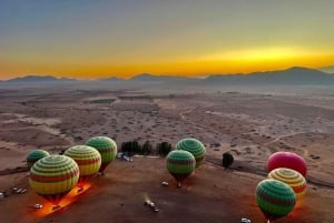 Volo in mongolfiera, trasferimenti, colazione e certificato