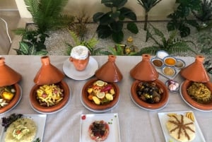 Marrakesh: Marokkansk frokost på restaurant Chouf L'Or