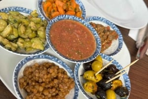 Marrakesh: Marokkansk frokost på restaurant Chouf L'Or
