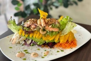 Marrakesh: Marokkansk frokost på restaurant Chouf L'Or