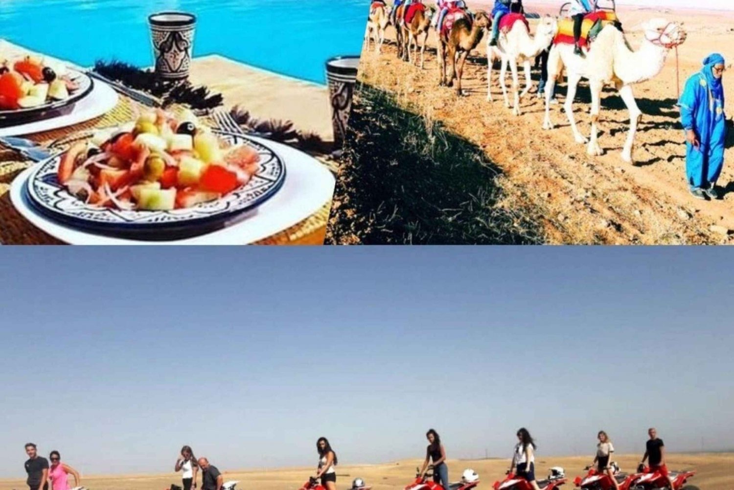 Marrakech : Fullt lunchpaket i Agafay-öknen