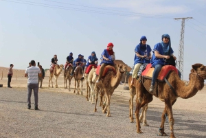 Luksuriøs Agafay-ørkenen: Firehjuling, kamelridning, basseng og middagsshow