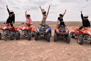 Luksuriøs Agafay-ørkenen: Firehjuling, kamelridning, basseng og middagsshow