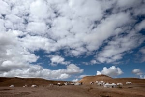 CENA EN EL DESIERTO DE AGAFAY BAJO LAS ESTRELLAS CON ESPECTÁCULO Y CAMELLOS